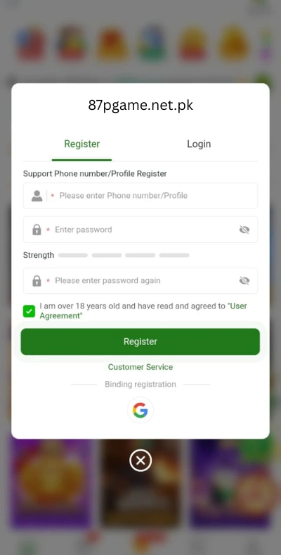 75Pak Game Register