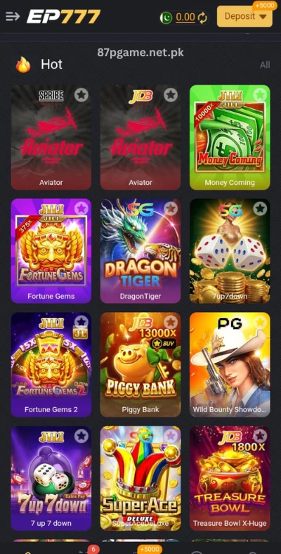EP777 Game Interface