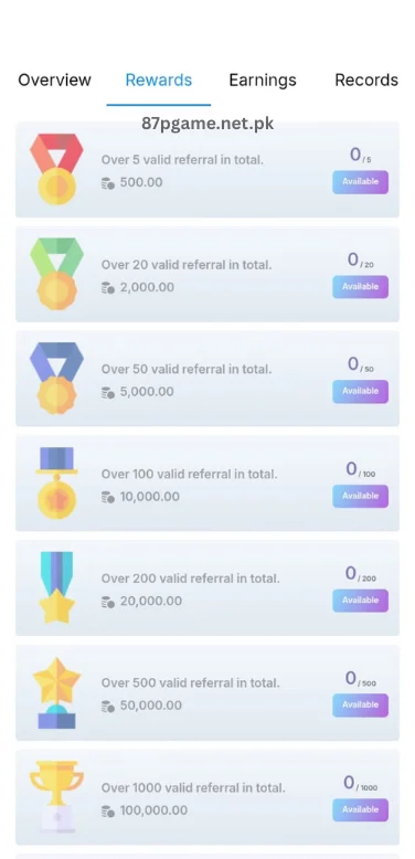 PlayPKR Rewards