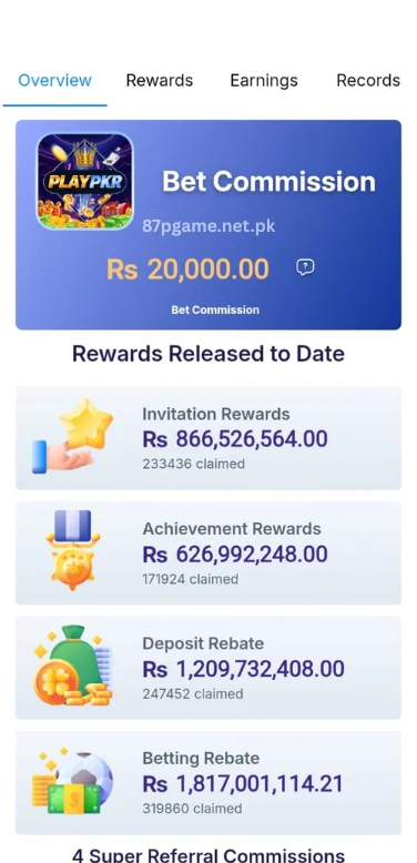 PlayPKR Rewards