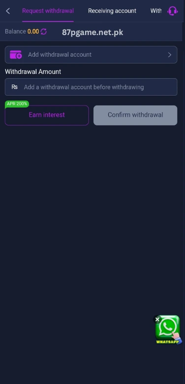 S98 Game Withdraw